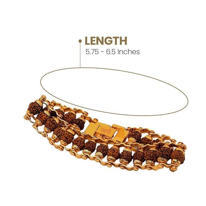 Paanch Mukhi Modern Rudraksha Bracelet