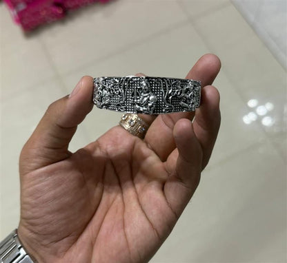 Silver Mahakal Bracelet